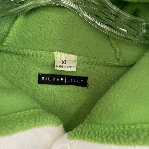 Silver Lilly Frog "Prince Naveen" Inspired Jumpsuit Costume Size XL - Picture 5 of 12